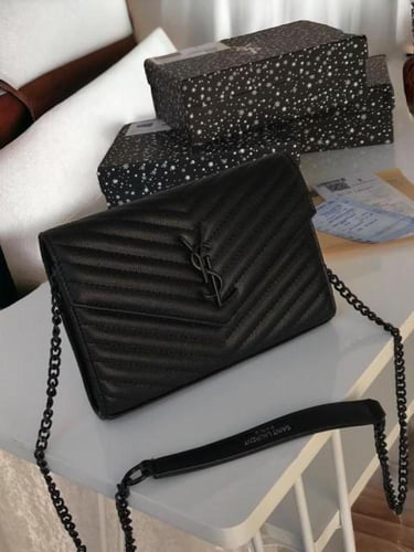 حقائب يد نسائية لون اسود ساده ملكي_ متجر مودل