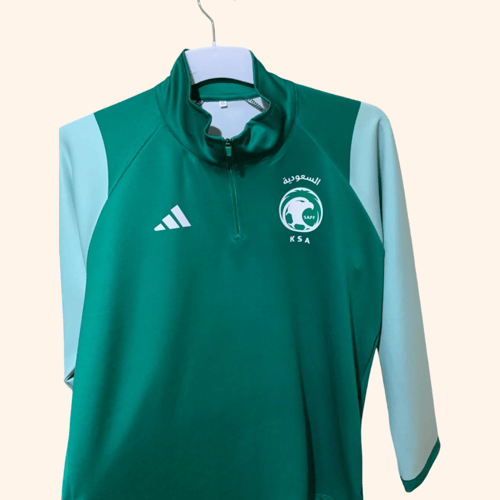 سويتر المنتخب السعودي الاخضر الرسمي 2026 تصميم تدر...