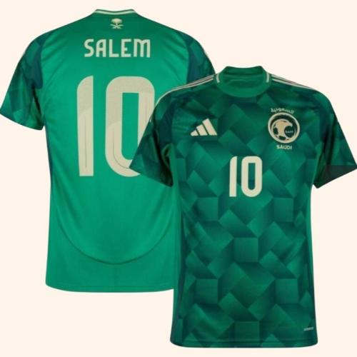 تيشيرت المنتخب السعودي الاخضر الاساسي