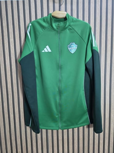 جاكيت تمارين الاهلي اخضر 2026 – بالشعار الجديد