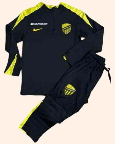 طقم تدريبات نادي الاتحاد - سويتر احترافي وسروال أس...