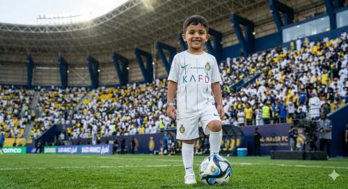 طقم مواليد اطفال نادي النصر 2026 – بشعار النصر الج...