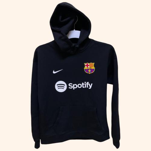 هودي نادي برشلونة الاسود 2026 - بلوفر شتوي فخم بجي...