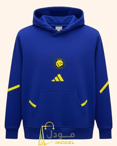 بلوفر شتوي أزرق نادي النصر 2026 لبس رسمي رياضي رجا...