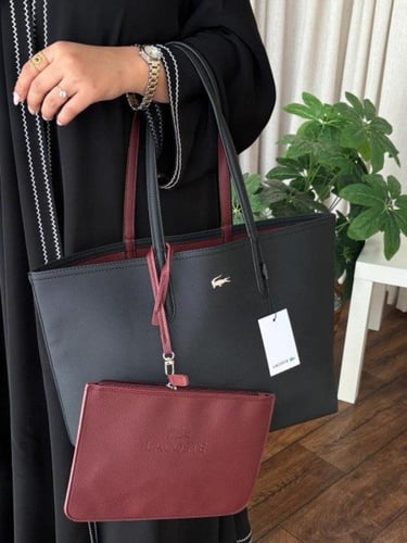 شنطة لاكوست سلة دبل فيس مستر - وجهين بـ 5 ألوان