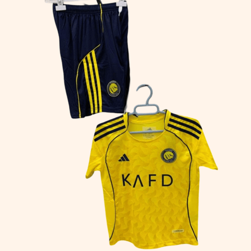 طقم نادي النصر اطفال الجديد – إصدار رونالدو الرسمي