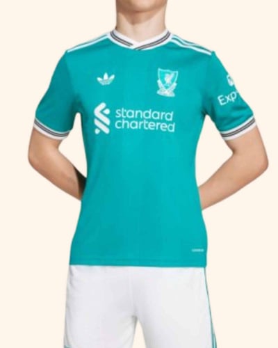 تيشيرت نادي ليفربول الثالث أخضر– نسخة اللاعبين 202...