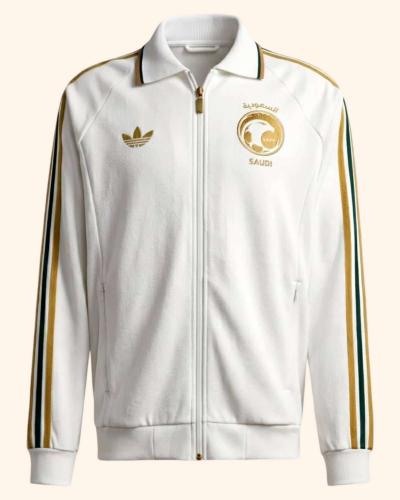 جاكيت المنتخب السعودي الأبيض – كأس العالم 2026 الج...