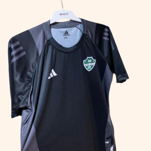 تيشيرت تمارين نادي الاهلي السعودي الاسود الرسمي 20...
