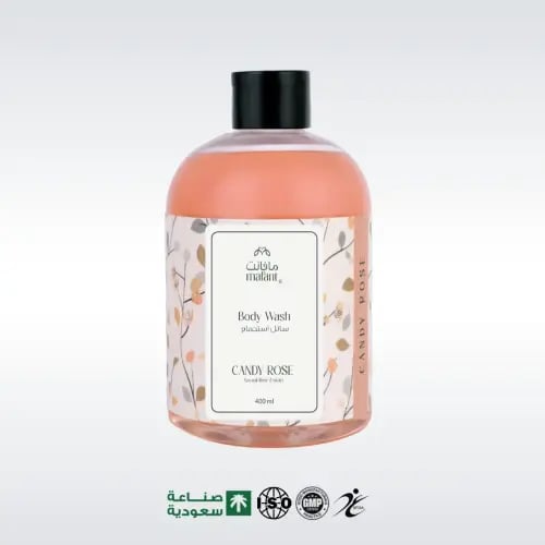 غسول جسم كاندي روز بمستخلص الورد الطبيعي