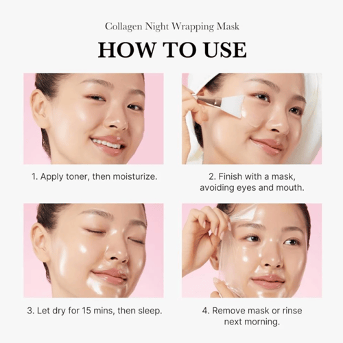 قناع الكولاجين الليلي من ميديكيوب للوجه – 75 مل