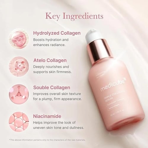ميديكيوب سيروم الكولاجين الثلاثي للوجه – 55 مل