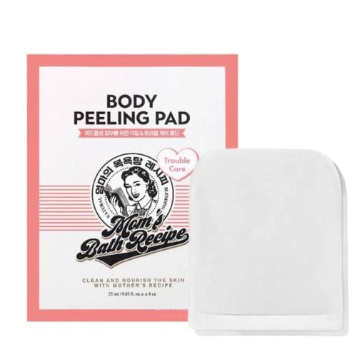 موميز باث ليفة تقشير الجسم كورية وردي 1 قطعة