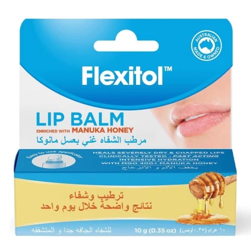 مرطب شفاه بعسل المانوكا من فليكسيتول 10 جم