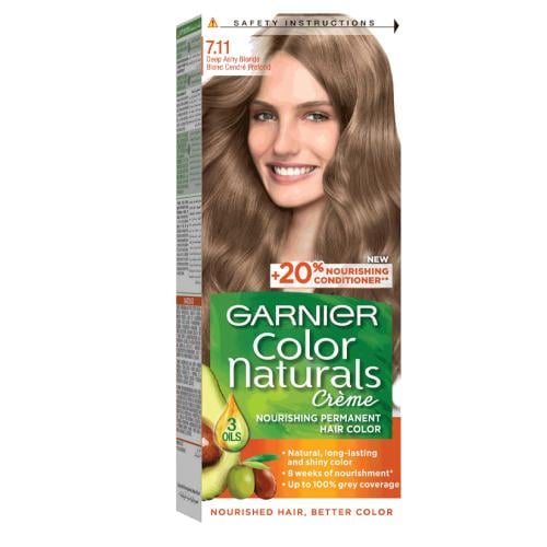 غارنييه ناتشرلز كريم صبغة أشقر رمادي عميق رقم 7.11...