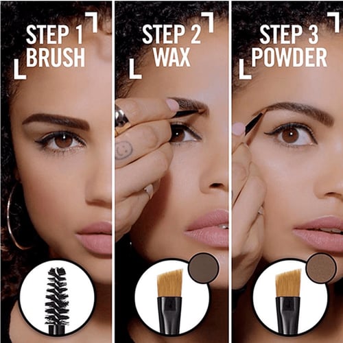 ريميل لندن مجموعة بودرة الحواجب برو ذيس واي – بني...