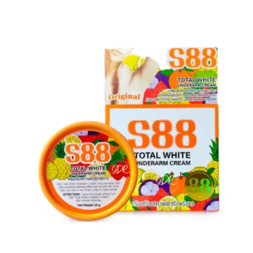 كريم S88 توتال وايت لتفتيح تحت الإبط – 35 جرام
