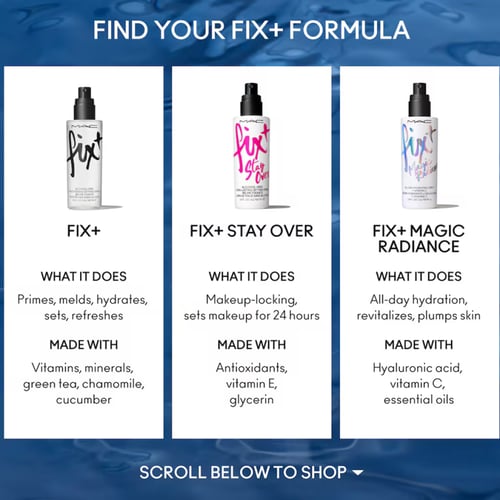 ماك بخاخ فكست بلس مثبت مكياج 100 مل