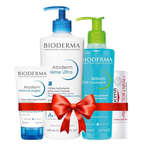 مجموعة الترطيب والحماية اليومية للبشرة