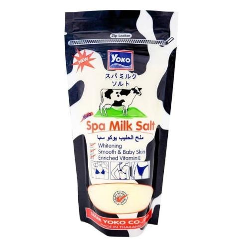 يوكو سبا ملح الحليب لتقشير وتفتيح البشرة - 300 جرا...