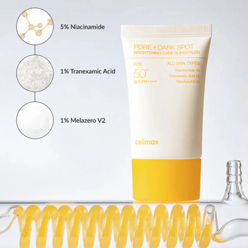 سيليماكس كريم حماية من الشمس SPF 50+ مع تفتيح ومكا...