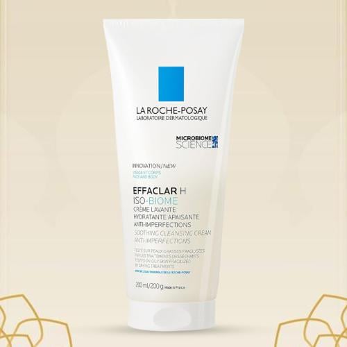 لاروش بوزية غسول كريمي للبشرة الدهنية والحساسة ايف...