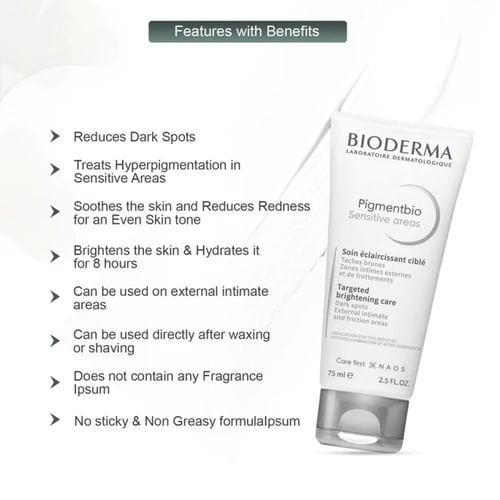 بيوديرما بيجمينتبيو كريم تفتيح للمناطق الحساسة - 7...