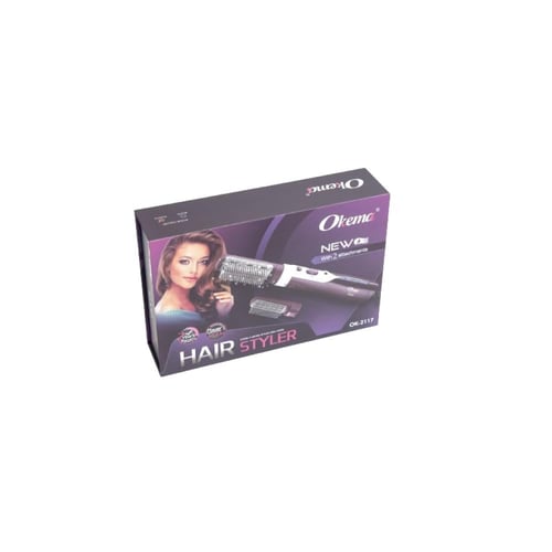 استشوار تصفيف الشعر فرشتين 1200 واط من أوكيما جم O...