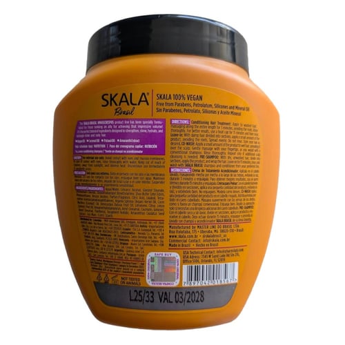 سكالا إكسبرت كريم الشعر بزيت الأرجان وجوز الهند وف...