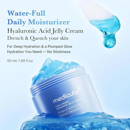 كريم جيلي بالهيالورونيك والسيراميد من ميديكيوب – 5...
