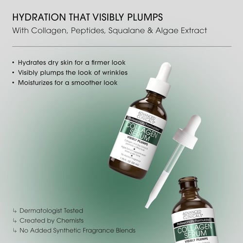 سيروم الكولاجين من ادفانسد كلينيكالز للوجه – 52 مل