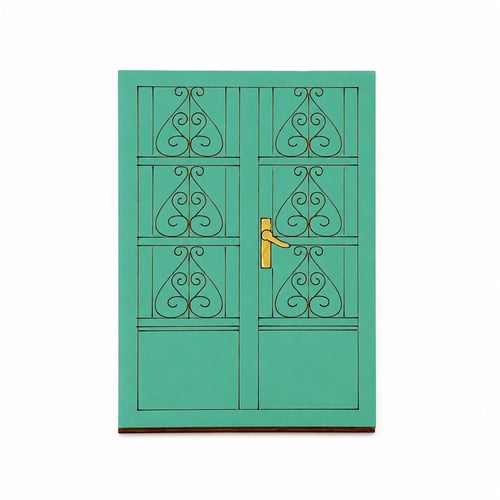 Traditional door magnet