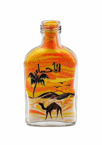 زجاج الرمل (الجمل)
