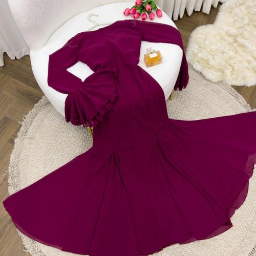 فستان انيق خامة جورجيت