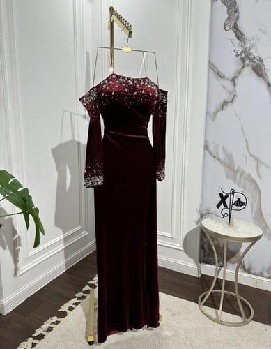 فستان سهره مخمل