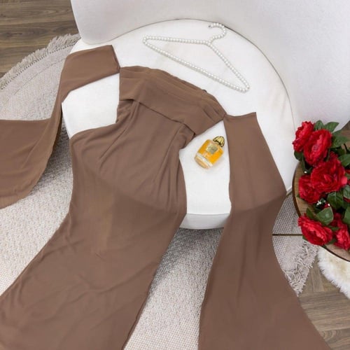 فستان شيفون ناعم