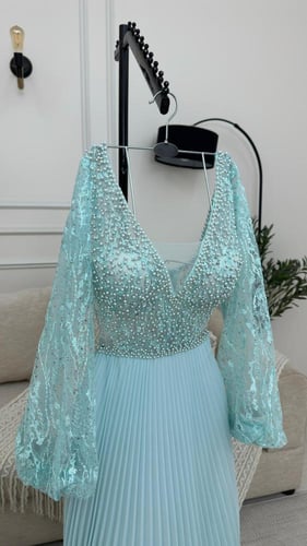 فستان مناسبات جورجيت دانتيل