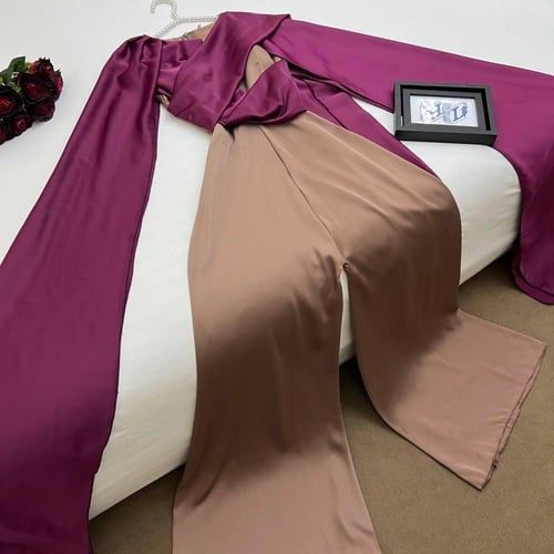 جمبسوت لونين بتصميم حور الياسمين