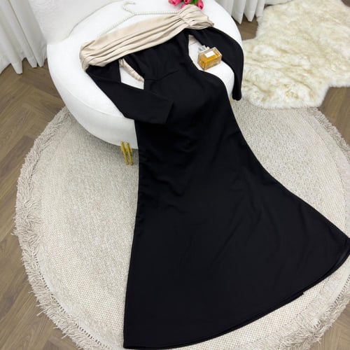 فستان سهره كريب استرتش