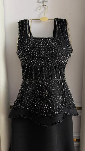 فستان سهره باربي تطريز يدوي