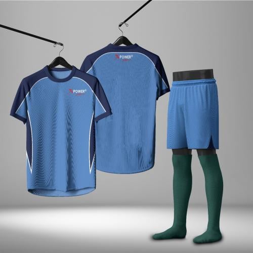 تيشيرت رياضي ازرق و كحلي