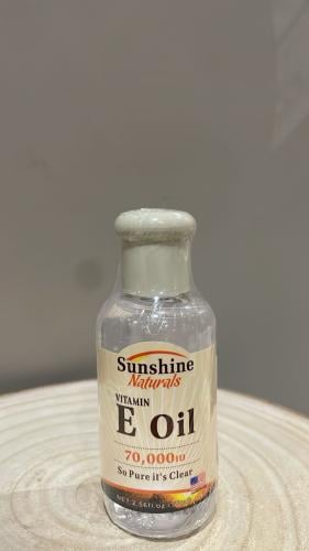 زيت SUNSHINE NATURALS مدعم بفيتامين E