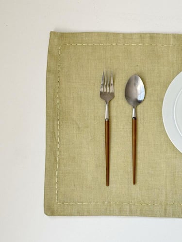 اخضر زاهي / قطعتين