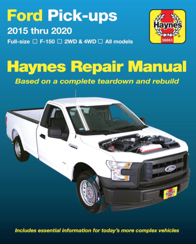 كتاب دليل صيانة وإصلاح فورد F-150 (2015–2020)