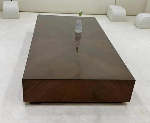 طاوله ارضي قشره الجوز