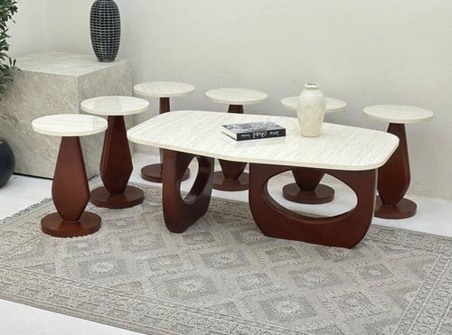 طقم طاولات سداسي