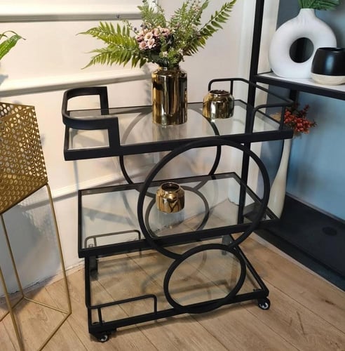 عربات تقديم متحركه