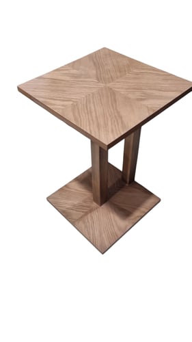 طاولات أرضية خشبية للمجالس بلون بني