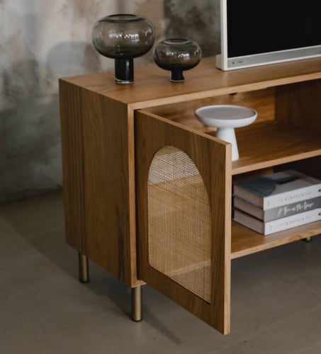 طاوله بلازما خشب قشرة السنديان