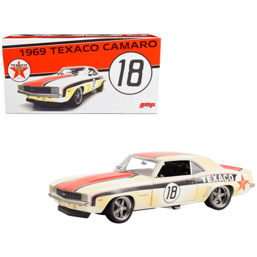 1:18 Scale Texaco #18 1969 Chevrolet Camaro RS Die...